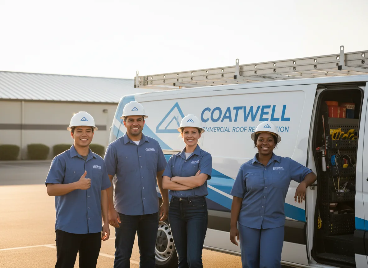 Commercial roof coating company in Walterville, OR